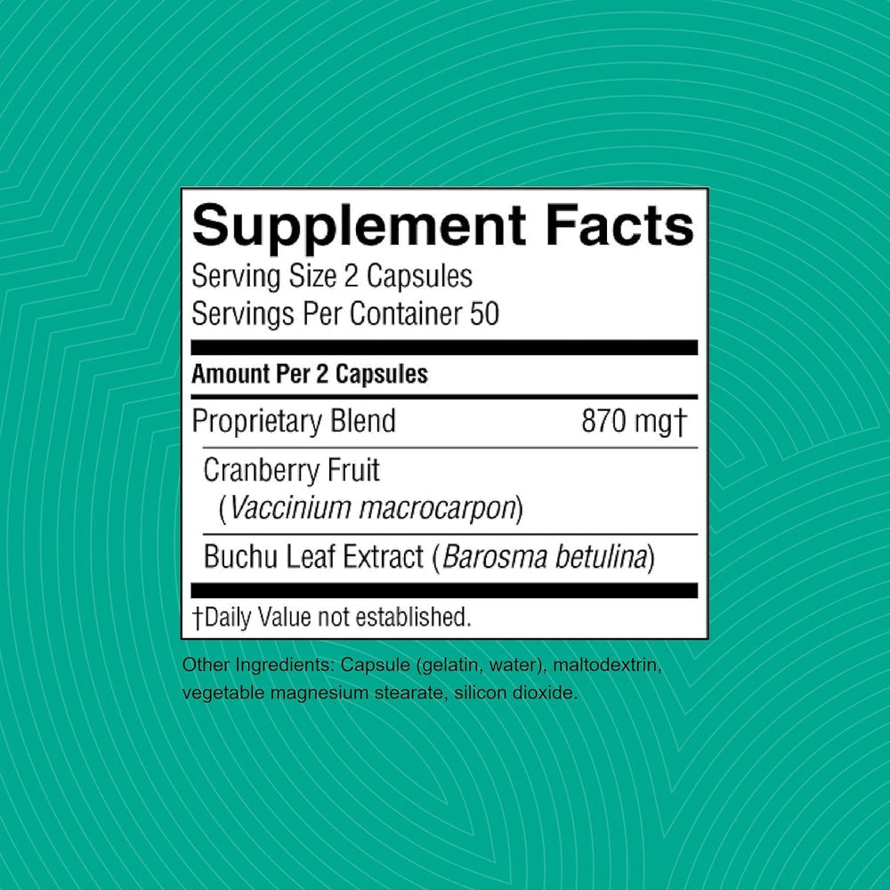 Packaging highlighting 600+ quality tests and pure ingredients
