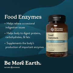 Two capsules of Food Enzymes before meals