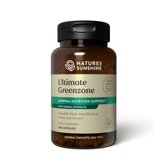 Nature's Sunshine Ultimate Greenzone 180 capsules bottle