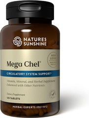 Nature's Sunshine Mega-Chel bottle and label