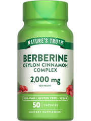 Nature's Truth Berberine with Ceylon Cinnamon Complex bottle