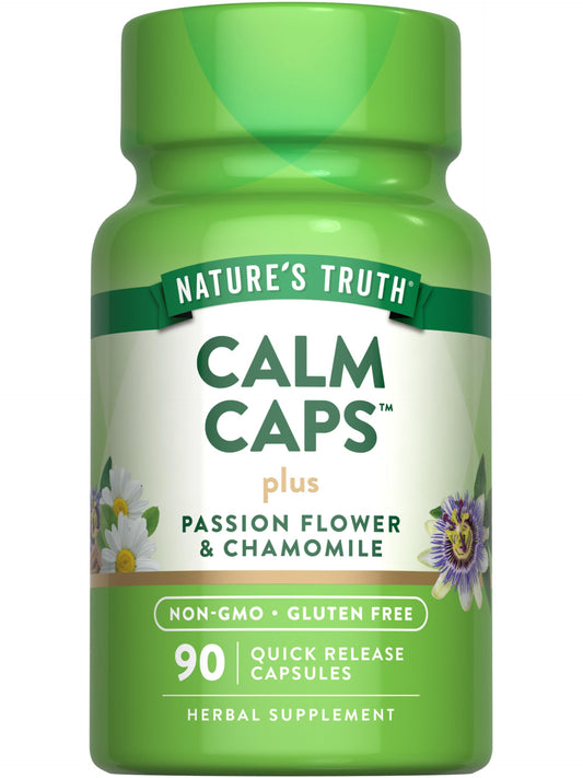 Nature's Truth Calm Caps 90 capsules bottle front view