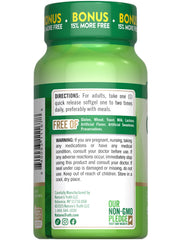 Box and bottle packaging for Nature's Truth CoQ10 200 mg softgels