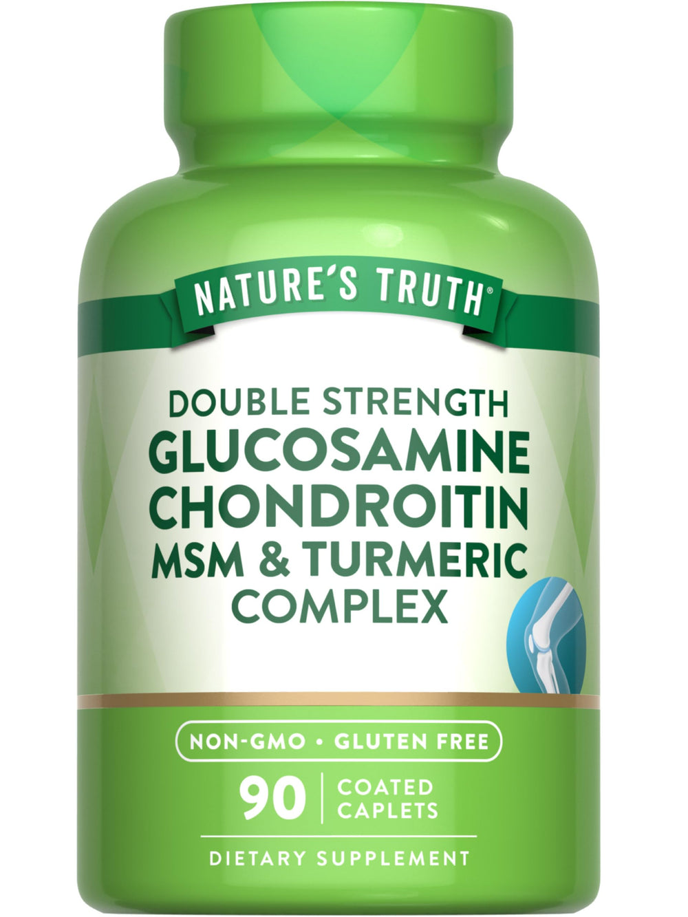 Nature's Truth Glucosamine Chondroitin MSM Complex – 90 caplets