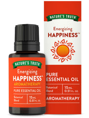 Nature's Truth Happiness Essential Oil 15 mL bottle - front view