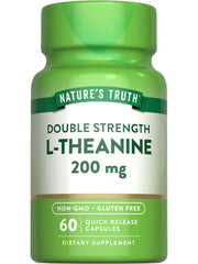 Nature's Truth L-Theanine bottle and capsules