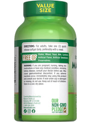 Certificate seals for Nature's Truth Magnesium supplement