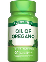 Nature's Truth Oregano Oil Softgels bottle front