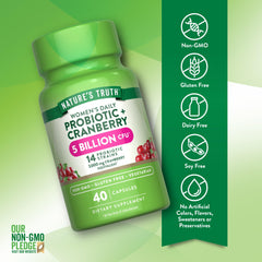 Front view of Nature's Truth packaging box