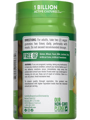 Back view of Nature's Truth Probiotic Gummies Pack of 2 packaging