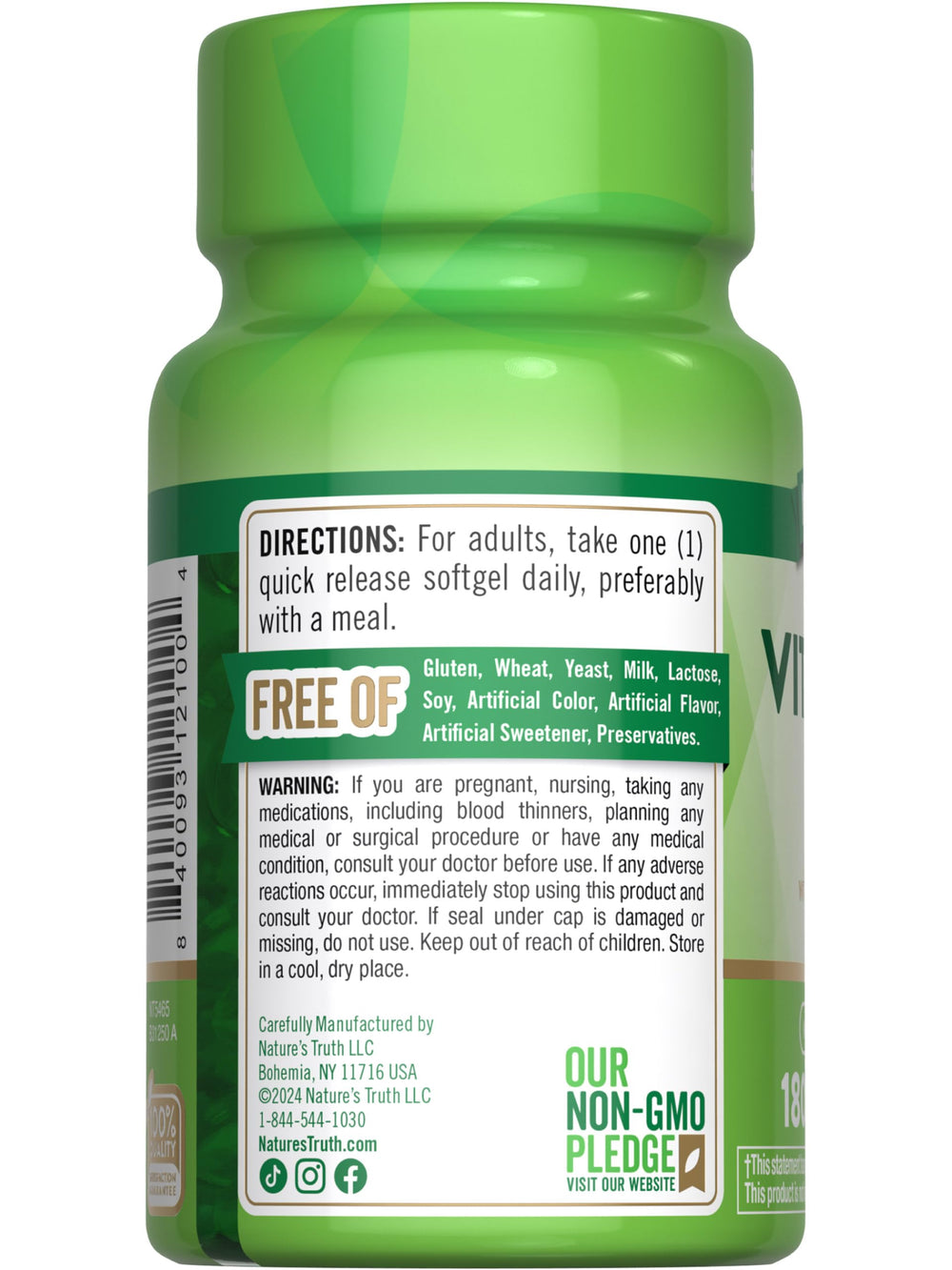 Daily use concept with softgels and glass of water