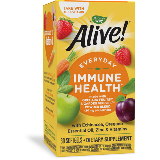 Nature's Way Alive! Everyday Immune Health box with Echinacea & Zinc