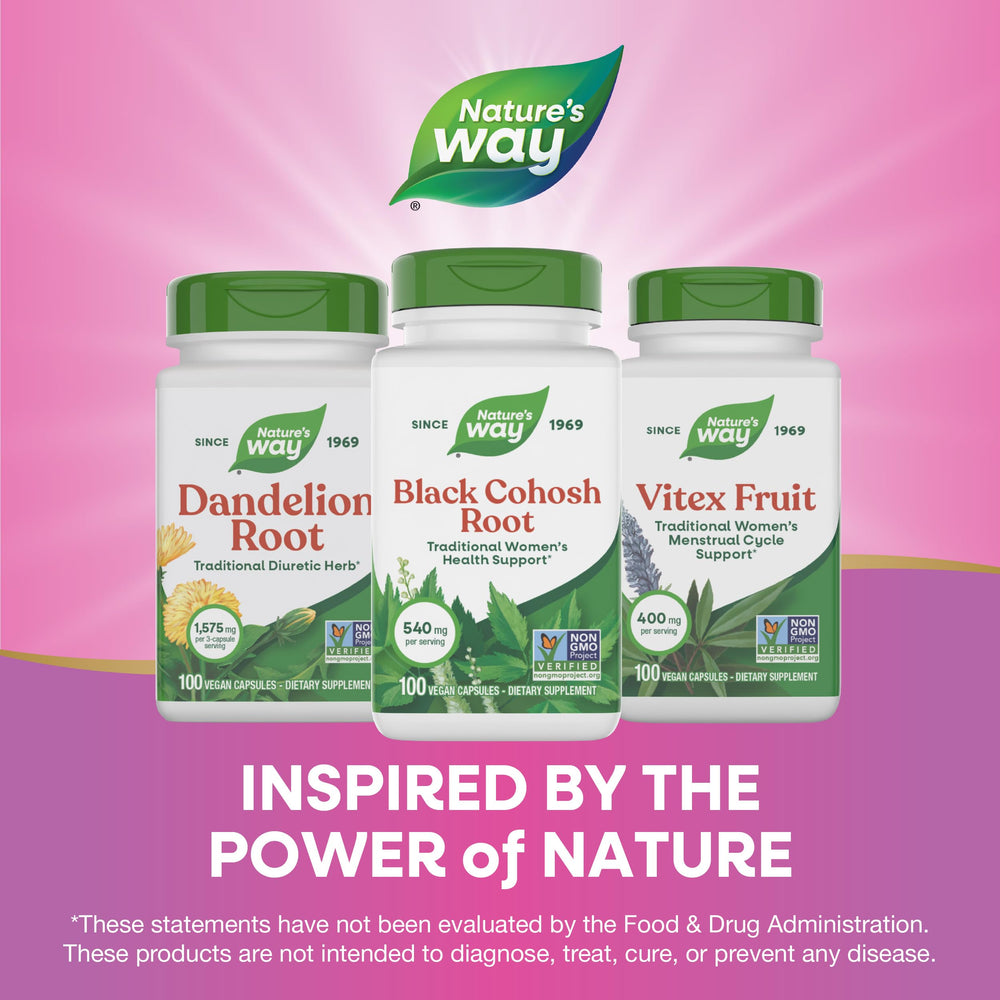 Nature's Way branding and packaging