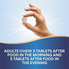 Close-up of Nature's Way DGL chewable tablets