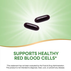 90 softgels bottle of Nature's Way Energizing Iron