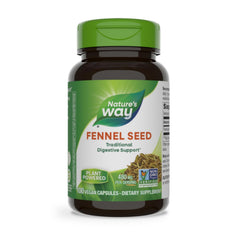 Nature's Way Fennel Seed bottle front label