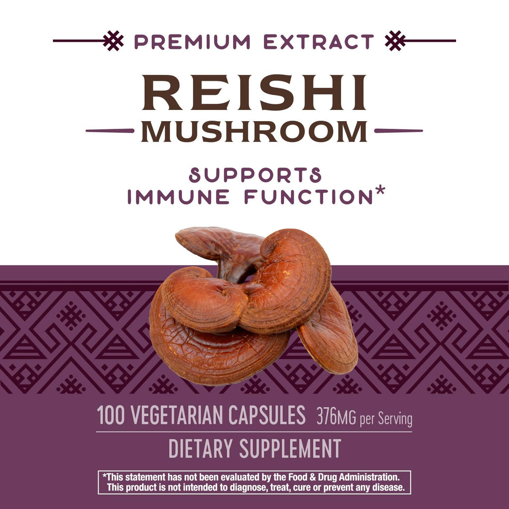 Capsules spilling from Nature's Way Reishi bottle