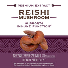 Capsules spilling from Nature's Way Reishi bottle