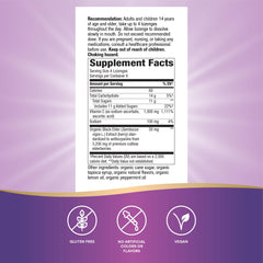 Packaging variations for Nature's Way Sambucus Immune Lozenges