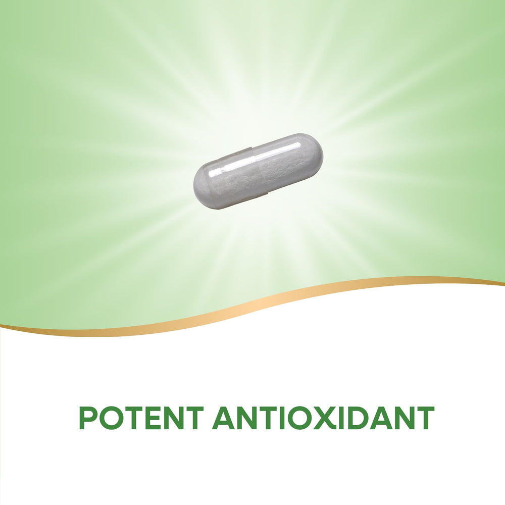 Supplement facts panel for Nature's Way Selenium