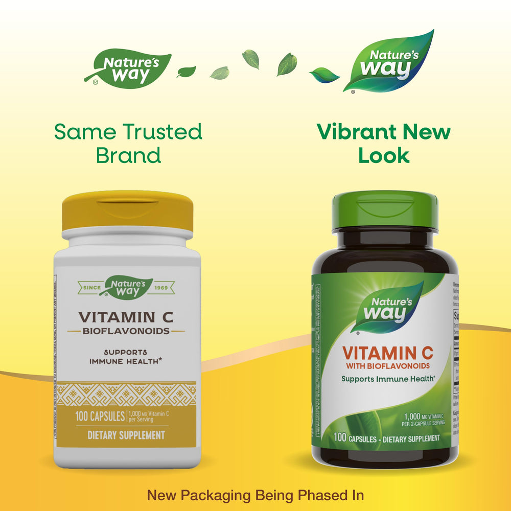 Citrus bioflavonoids from Nature's Way Vitamin C packaging