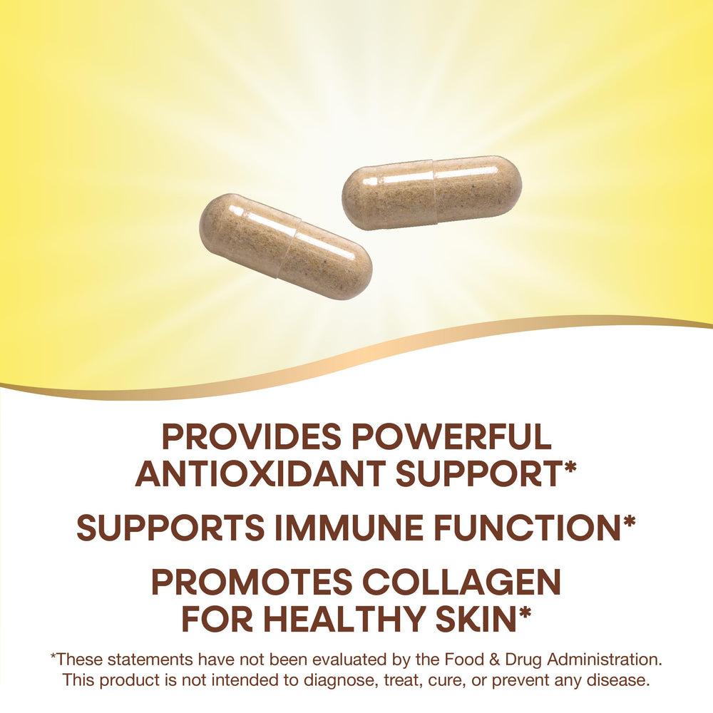 Gluten-free Nature's Way Vitamin C packaging