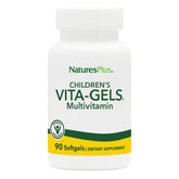 Front view of Natures Plus Children's Vita-Gels bottle