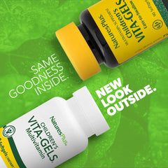 Product label with nutrition details