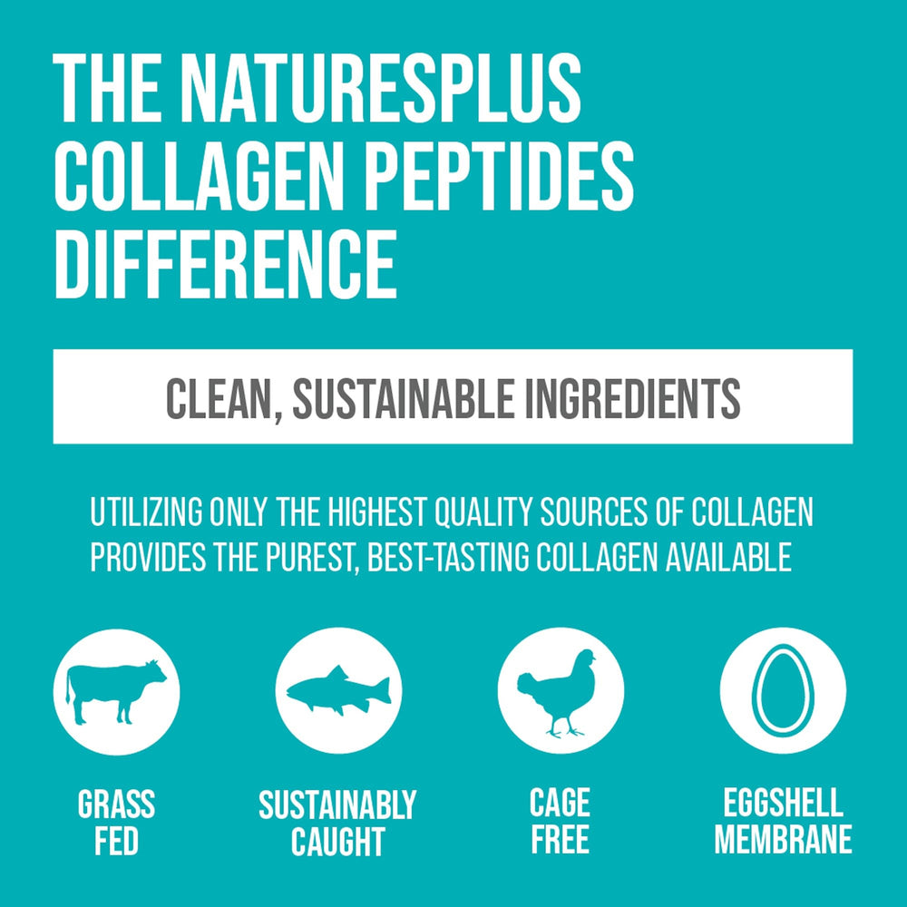 Ingredient sources: grass-fed beef, wild-caught cod, eggshell membrane