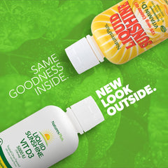 Close-up of the bottle showing the Vitamin D3 5000 IU liquid