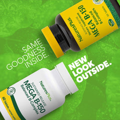 Bottle label showing B-Complex ingredients and vitamins