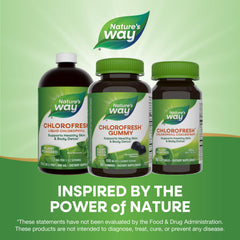 Nature’s Way logo with product packaging