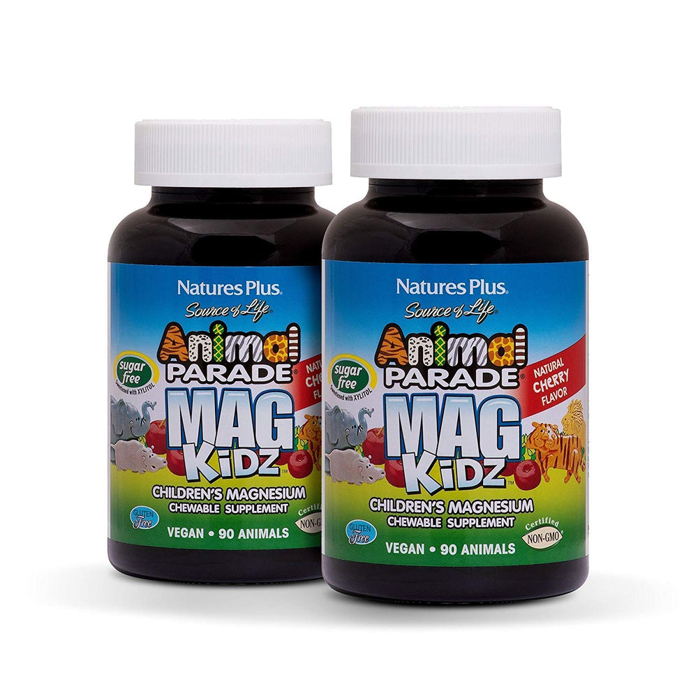 Nature'sPlus MagKidz cherry-flavored magnesium chews for kids
