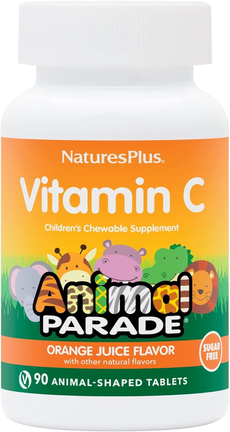 Assorted orange-flavored animal-shaped chews