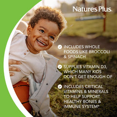 Vegan and gluten-free label for Animal Parade multivitamin