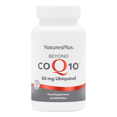 NaturesPlus Beyond CoQ10 50 mg bottle with 60 softgels