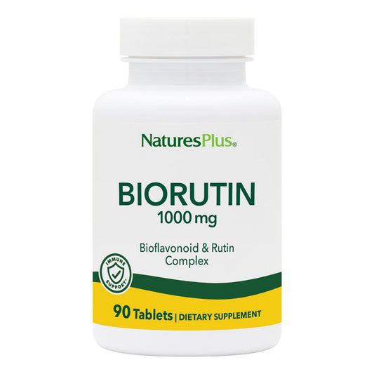NaturesPlus Biorutin 1000mg bottle with 90 tablets