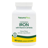 Nature's Plus Chewable Iron 27 mg bottle - hero image