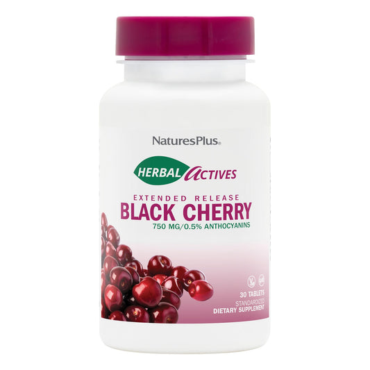 NaturesPlus Herbal Actives Black Cherry packaging