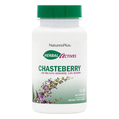 NaturesPlus Herbal Actives Chasteberry bottle front label