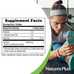 Detail of soy phosphatides content on packaging