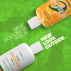 Bottle label close-up showing 1000 mg Vitamin C and Lemon Bioflavonoids