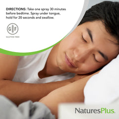 Pack of two bottles of NaturesPlus Melatonin Spray