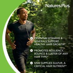 Benefits: promotes fuller, healthier hair for men