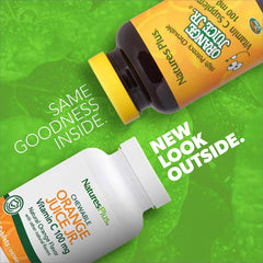 Pack of 2 boxes of NaturesPlus Orange Juice Jr. chewables