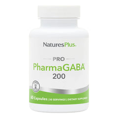 NaturesPlus PRO PharmaGABA 60-capsule bottle front view
