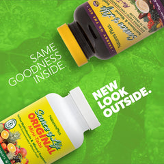 NaturesPlus Source of Life Mini-Tabs No Iron packaging shows vegetarian, iron-free formula