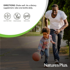 Tropical fruit flavored liquid multivitamin shot by NaturesPlus