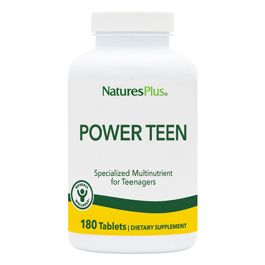NaturesPlus Source of Life Power Teen bottle front view