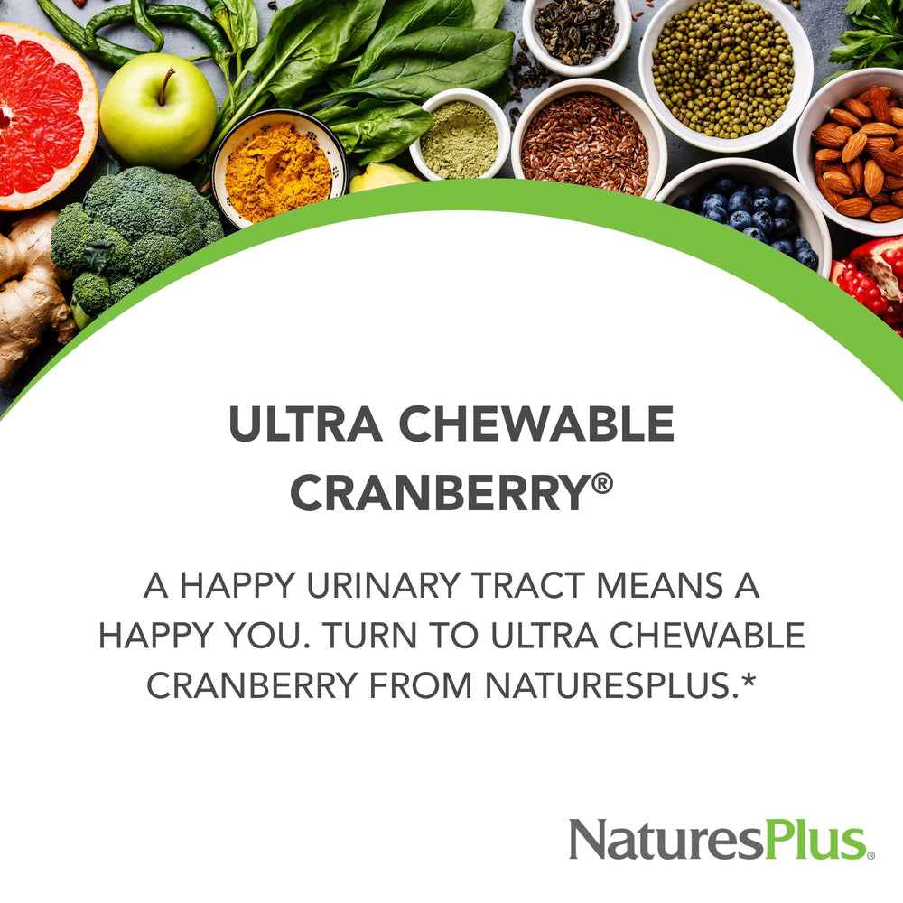 Packaging variant 1 of NaturesPlus Ultra Cranberry chewables